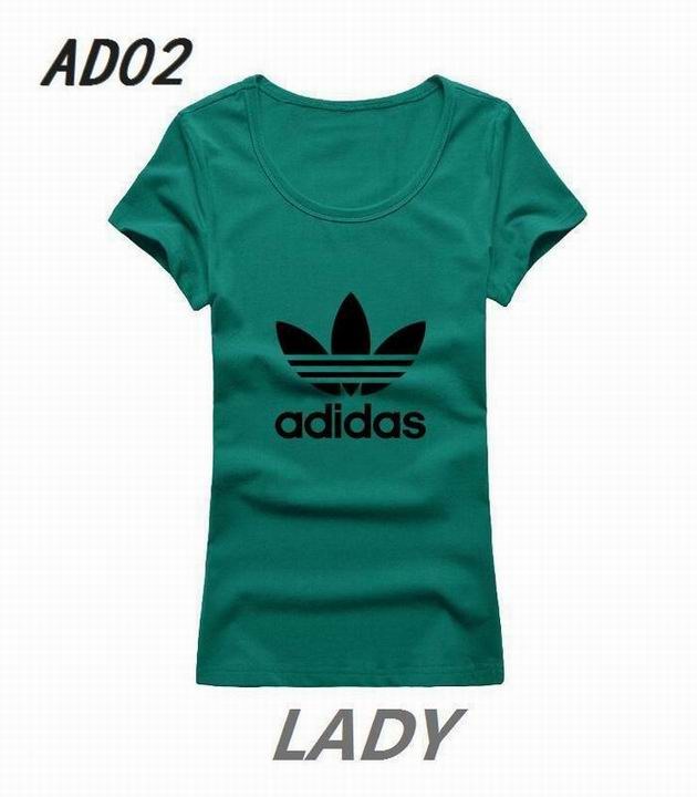 Adidas short round collar T woman S-2XL-016